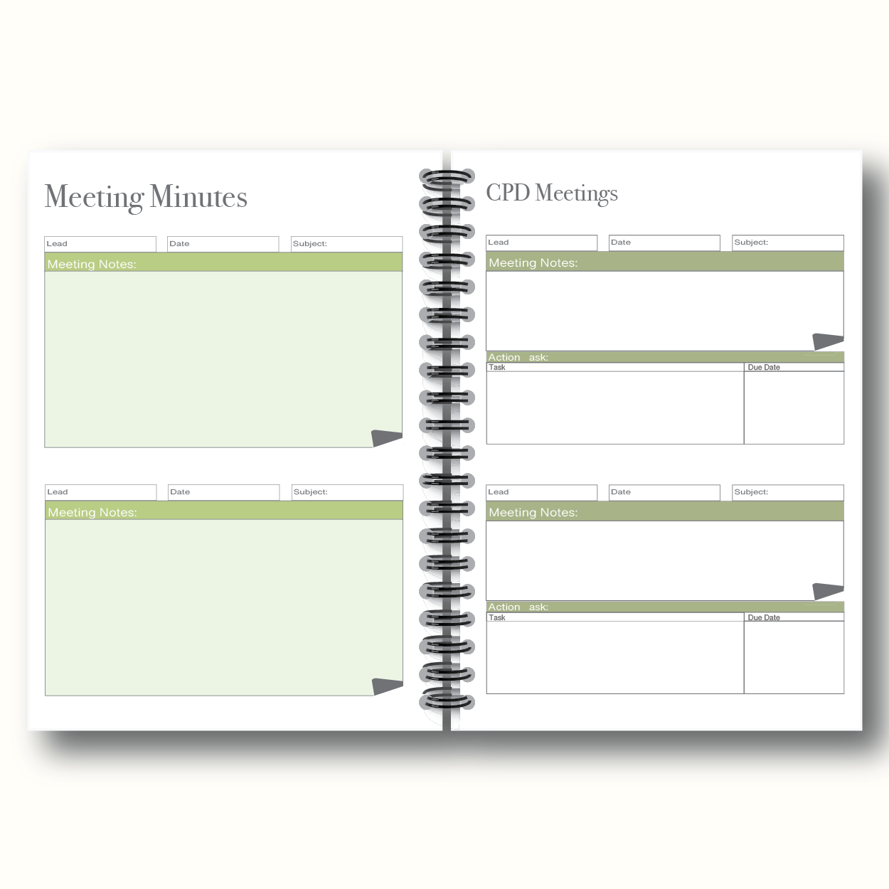 2025–2026 Dated Teacher Planner | A4 Size Affordable