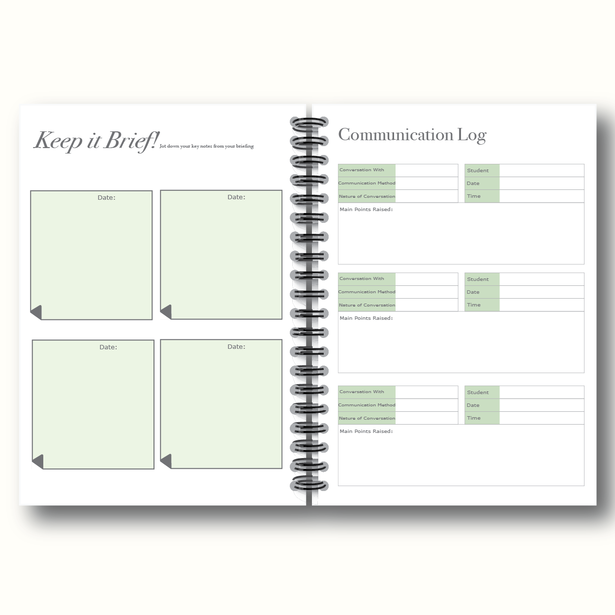 2025–2026 Dated Teacher Planner | A4 Size Affordable