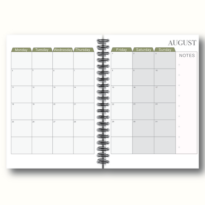 2025–2026 Dated Teacher Planner | A4 Size Affordable