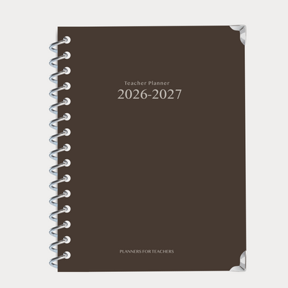2026-2027 Teacher Planner - Cocoa Edition