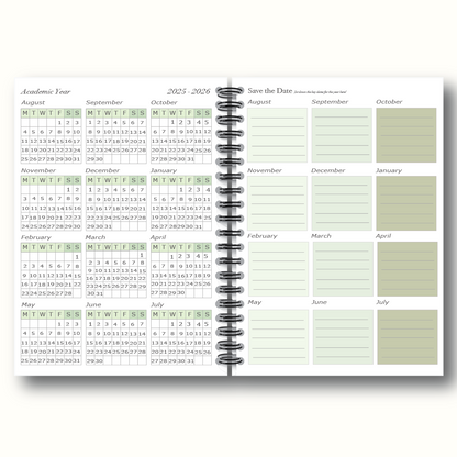 2025–2026 Dated Teacher Planner | A4 Size Affordable