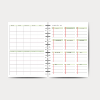 2026-2027 Teacher Planner - Cocoa Edition